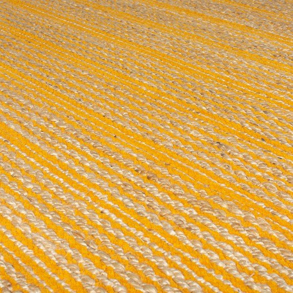 Žuti tepih od jute Flair Rugs Equinox, 160 x 230 cm-image-2
