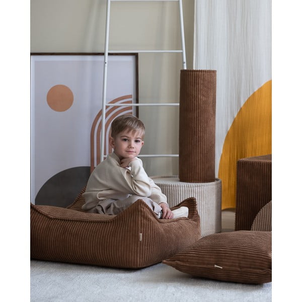 Smeđa vreća za bebe od samta Square – Wigiwama-image-1