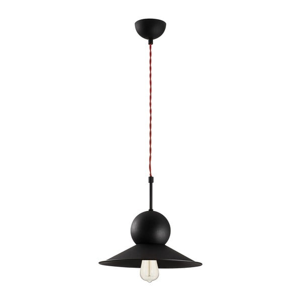 Crna metalna viseća svjetiljka Opviq lampe Sonia
