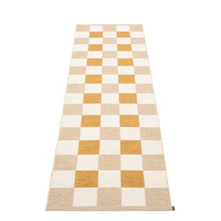 Oker žuta/bež unutarnja i vanjska staza 70x240 cm Pix Vanilla Ochre – Pappelina