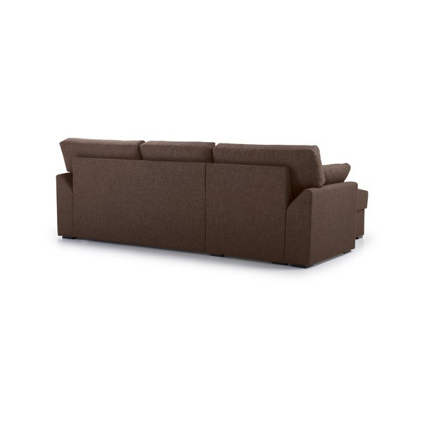 Smeđa sklopiva kutna garnitura (s lijevim kutom) Janson – Scandic-image-4