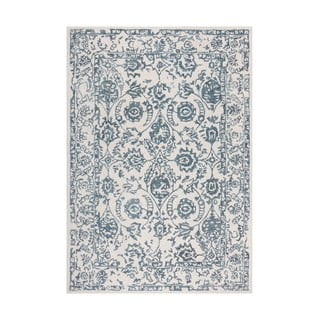 Bijelo/plavi vuneni tepih 230x160 cm Yasmin - Flair Rugs