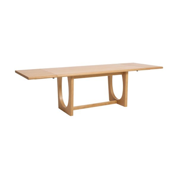 Proširiv blagovaonski stol u dekoru hrasta 95x180 cm Flow – Unique Furniture-image-3