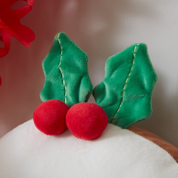 Plišani ukrasni jastuk s božićnim motivom 35x35 cm Christmas Pudding – Catherine Lansfield-image-2