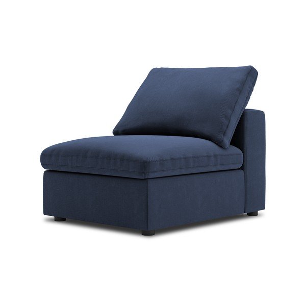 Tamnoplavi srednji dio modularne sofe od samta Windsor & Co Sofas Galaxy-image-2