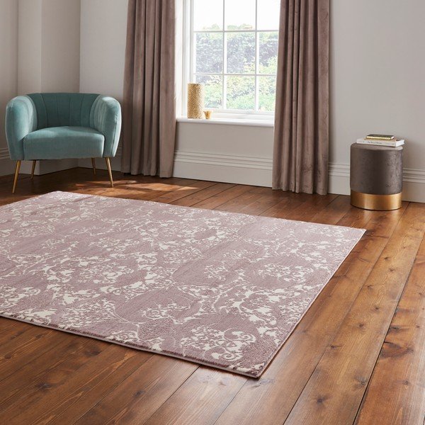 Tepih mauve ljubičasti 200x285 cm Imperial Wine – Think Rugs-image-2
