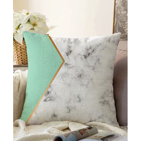 Jastučnica s udjelom pamuka Minimalist Cushion Covers Marble, 55 x 55 cm