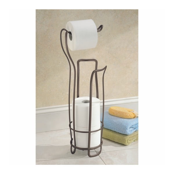 Željezan držač za WC papir u brončanoj boji Axis – iDesign-image-1