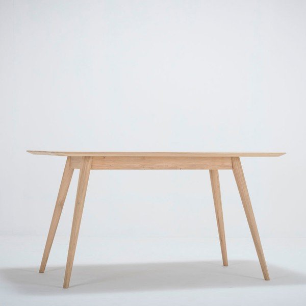 Blagovaonski stol od hrastovog drveta Gazzda Stafa, 140 x 90 cm-image-2