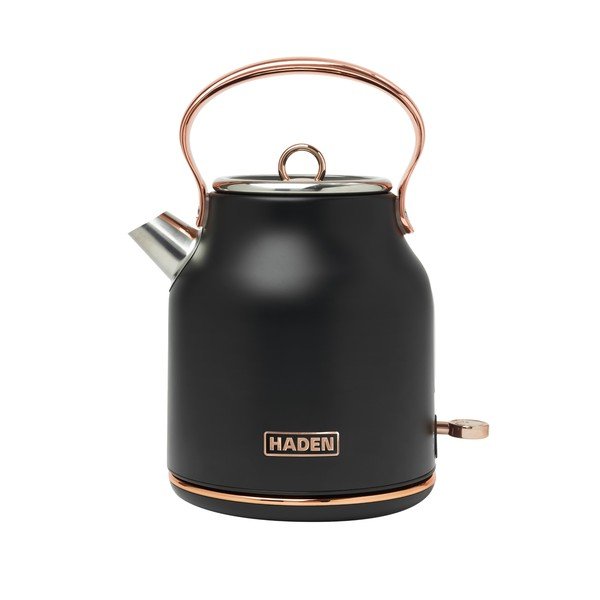 Crno kuhalo za vodu 1,7 l Heritage – Haden