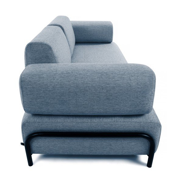 Plavi naslonjač za ruke za modularnu sofu Compo – Kave Home-image-1