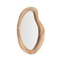 Zidno ogledalo s okvirom od masivnog drveta 44x68 cm Selem – Kave Home