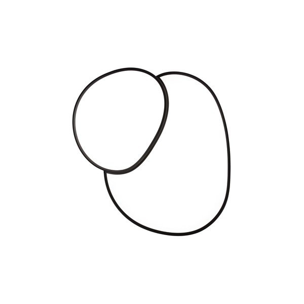 Crna LED stropna svjetiljka 63.5x77 cm Rise – Trio-image-4