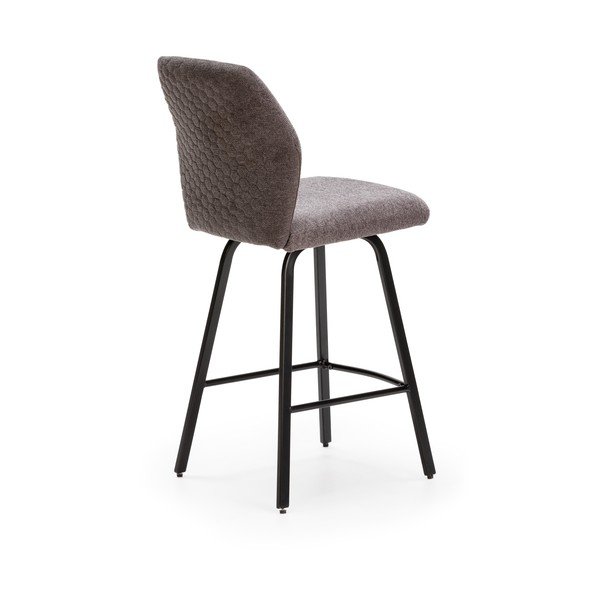 Tamno sive barske stolice u setu 4 kom 65 cm Bei – Marckeric-image-4