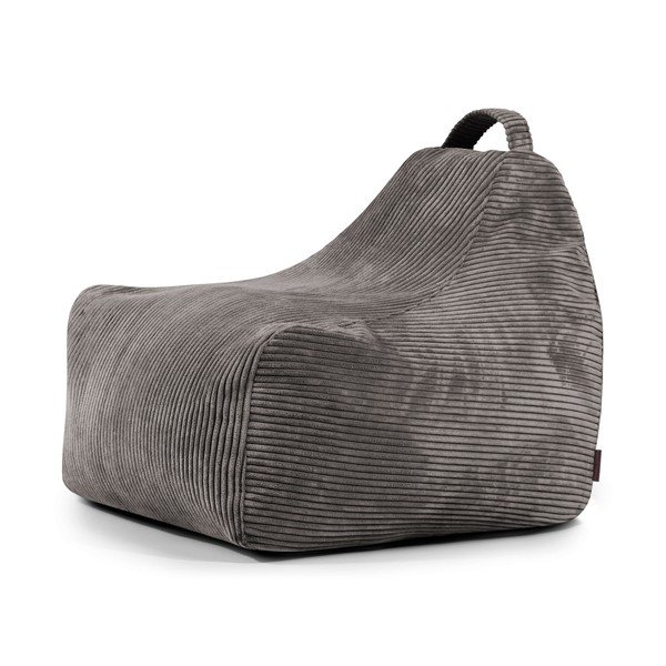 Tamno siva vreća za sjedenje od samta Game Amuse – SLOWDOWN