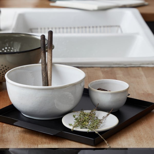 Bijela zdjela od kamenine Costa Nova Roda, ⌀ 19 cm-image-2