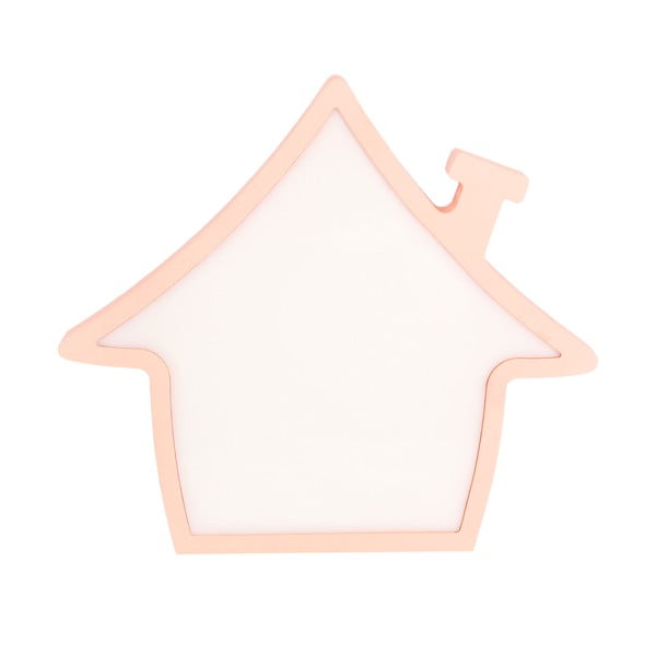 Ružičasta dječja lampa House - Candellux Lighting-image-3