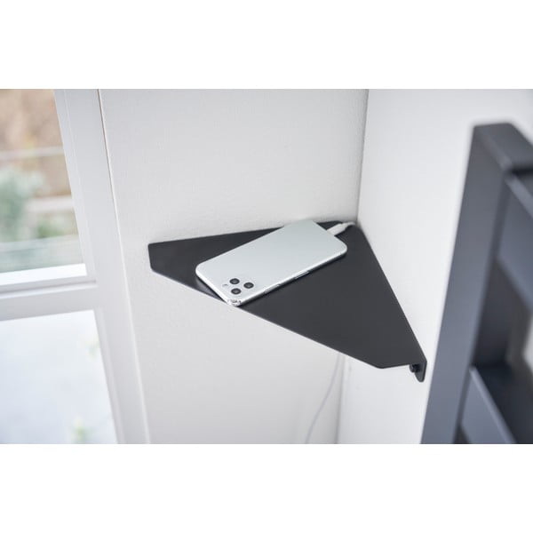 Crna metalna polica kutna 22 cm Tower – YAMAZAKI-image-3