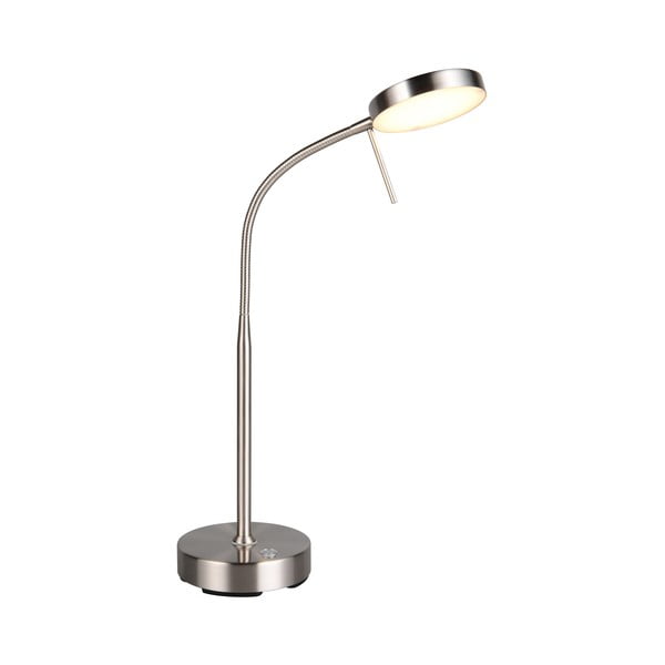 LED stolna lampa u srebrnoj boji (visina 45 cm) Moreno – Reality-image-1