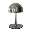 Tamno siva LED stolna lampa s daljinskim upravljačem s metalnim sjenilom (visina 22 cm) Tim – Sirius