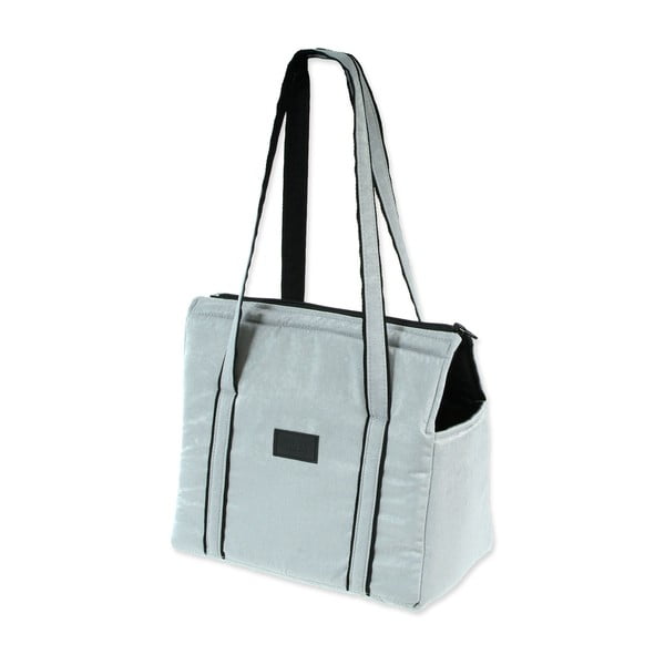 Svijetlo sivi transporter za pse Dog Fantasy Platinum – Plaček Pet Products