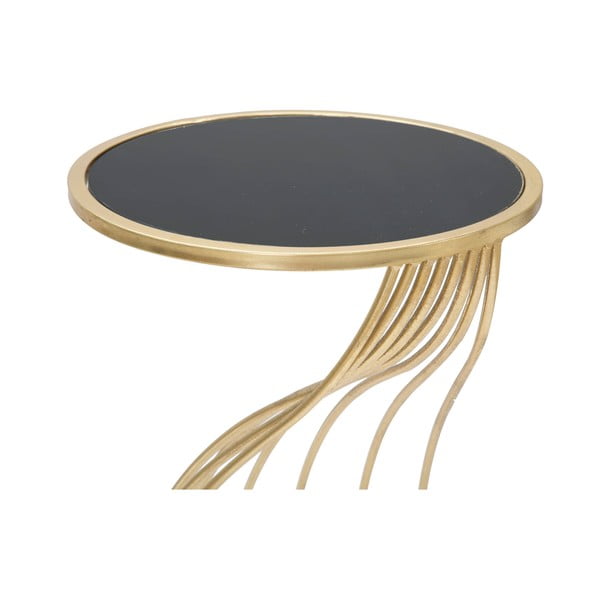 Okrugli pomoćni stol sa staklenom pločom stola ø 35 cm Flush – Mauro Ferretti-image-4