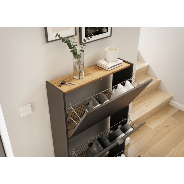 Antracitno sivi set za hodnik 101x200x22 cm Ameca – Germania-image-1