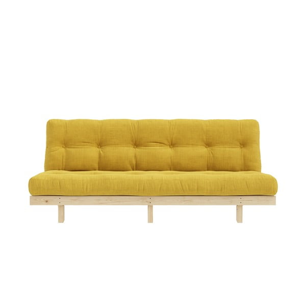 Žuta  sofa od samta 200 cm Lean – Karup Design