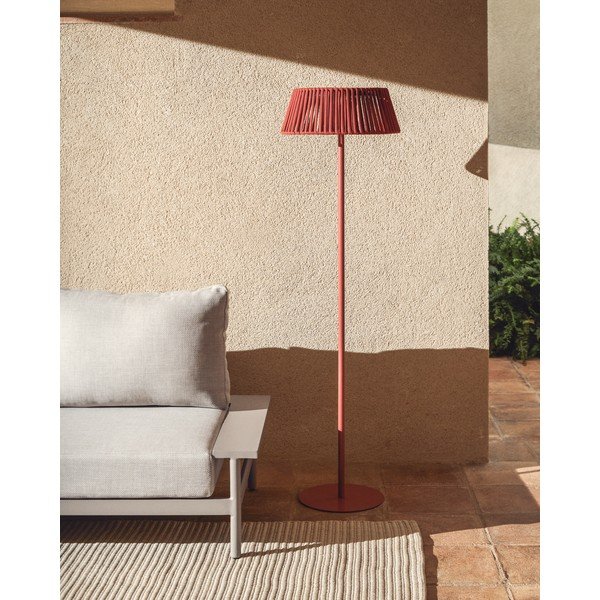 LED prijenosna/stojeća vanjska svjetiljka sa solarnim panel (visina 160 cm) Aldet – Kave Home-image-1