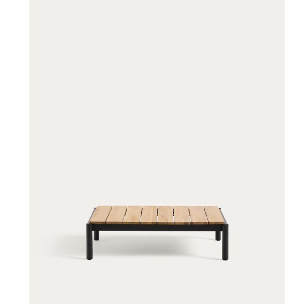 Vrtni stolić za kavu od masivne tikovine 89x91 cm Sorells – Kave Home-image-3