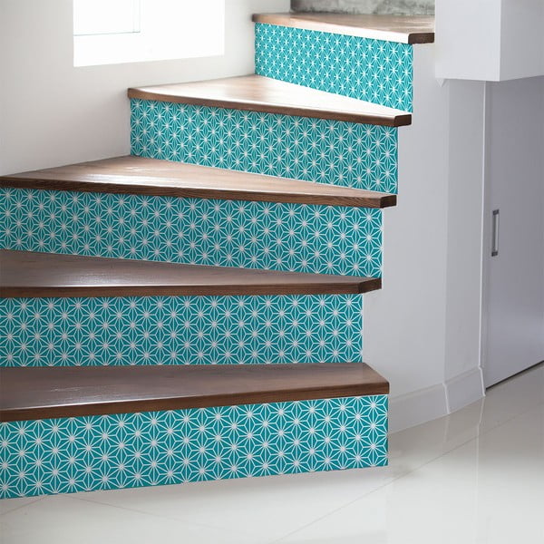 Set 2 naljepnice za stepenice Ambiance Sterio, 15 x 105 cm