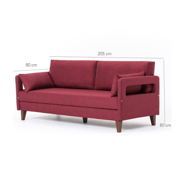 Bordo kauč na razvlačenje Balcab Home Hannah-image-1