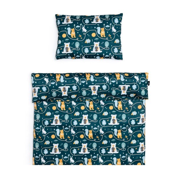 Pamučna dječja posteljina 135x100 cm Animal Friends - ESECO-image-1