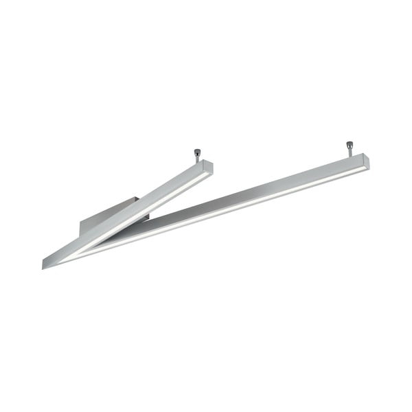 Siva LED stropna svjetiljka s metalnim sjenilom 35x127.5 cm Cicanto – CINQUE