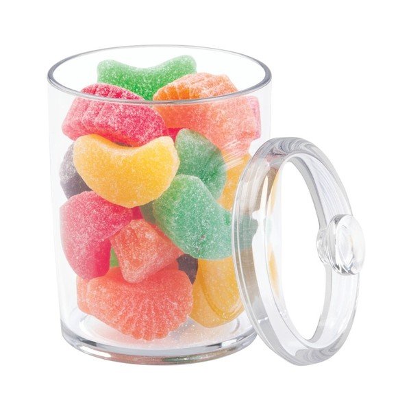 Prozirna kutija za odlaganje iDesign Canister, ⌀ 7,4 cm-image-1