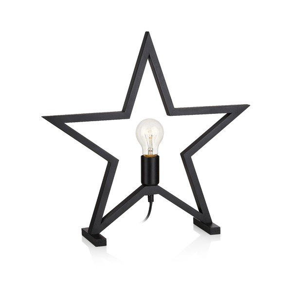 Crni svjetleći ukras Markslöjd Marta, visina 42 cm-image-1