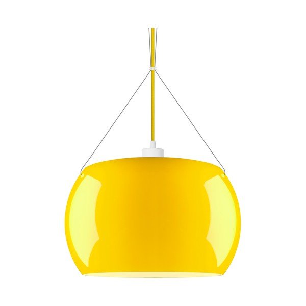 Žuta sjajna visilica Sotto Luce MOMO-image-1