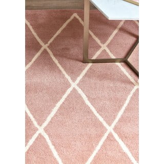 Ružičasti ručno rađen vuneni tepih 80x150 cm Albany – Asiatic Carpets