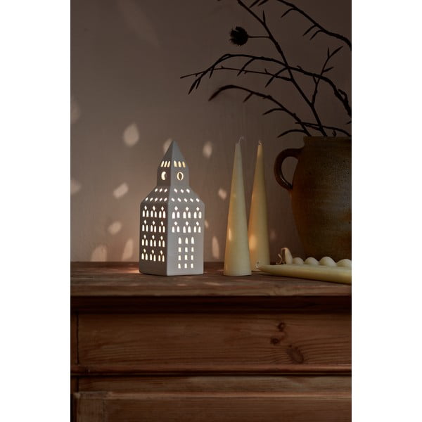 Keramički svijećnjak za svijeću lučicu Urbania Lighthouse Church Tower – Kähler Design-image-2