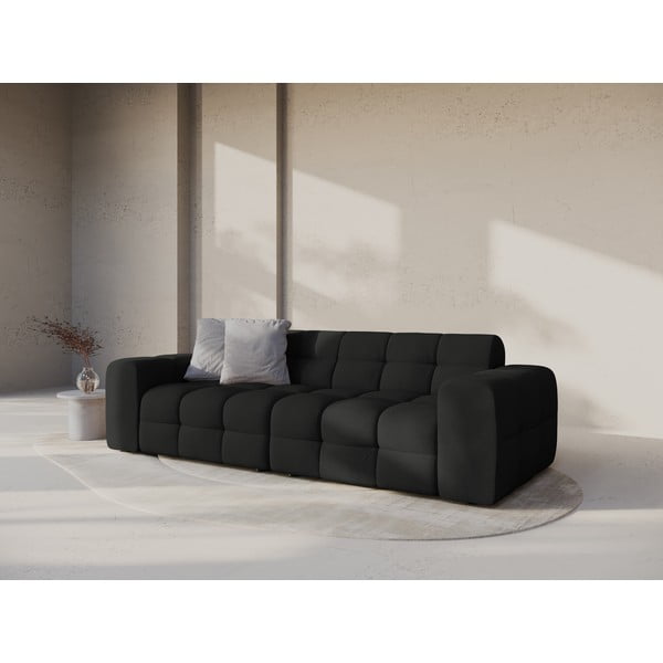 Crna sofa 255 cm Kendal – Micadoni -image-1