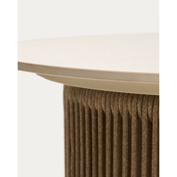 Metalni okrugao vrtni stolić ø 55 cm Orosei – Kave Home-image-3