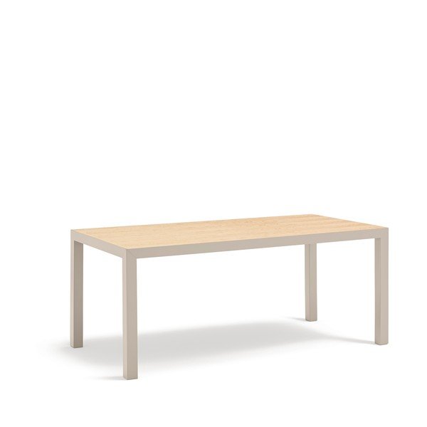 Blagovaonski stol s hrastovom pločom stola 75x180 cm Alma – Teulat-image-2