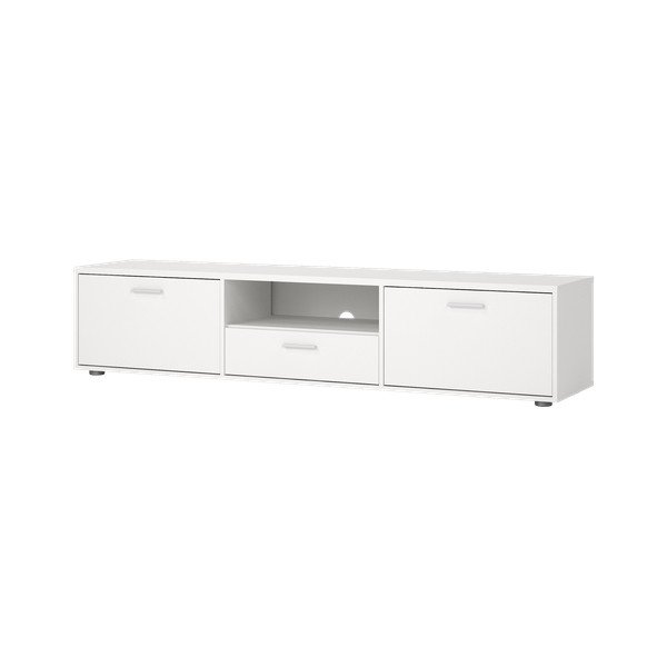 Bijela TV komoda 177x38 cm Media – Tvilum-image-3