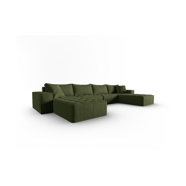 Zelena kutna garnitura Mike – Micadoni Home-image-2