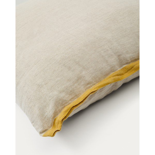 Lanena ukrasna jastučnica 45x45 cm Suerta – Kave Home-image-4