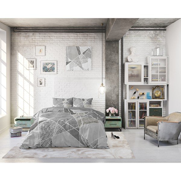 Pamučna posteljina Pure Cotton Furtrix, 200 x 200/220 cm-image-3