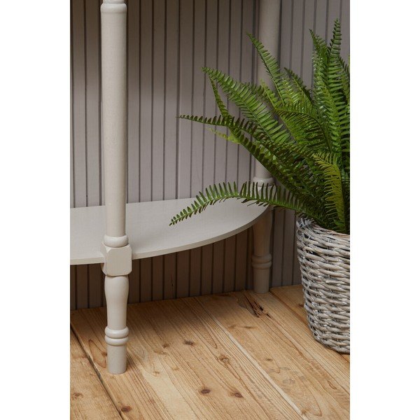 Bež pomoćni stol od masivnog bora 30x80 cm Heritage – Premier Housewares-image-2