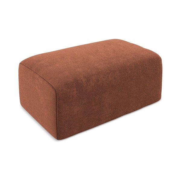 Tabure od šenila boje terakote Kona – Makamii-image-2