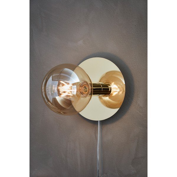 Zidna lampa u brončanoj boji Disc – Markslöjd-image-1