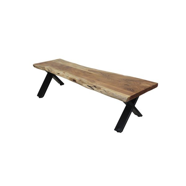 Klupa od bagrema HSM kolekcija Soho, 160 cm-image-1
